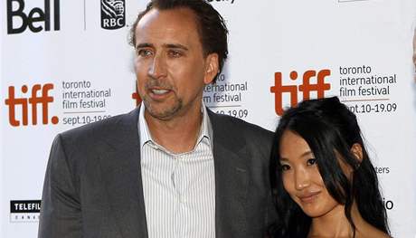 Nicolas Cage s manelkou Alice na premiée